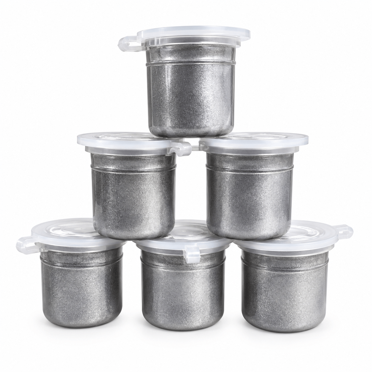 Silver tester resin pigment for epoxy arts and crafts. Silver dye for resin