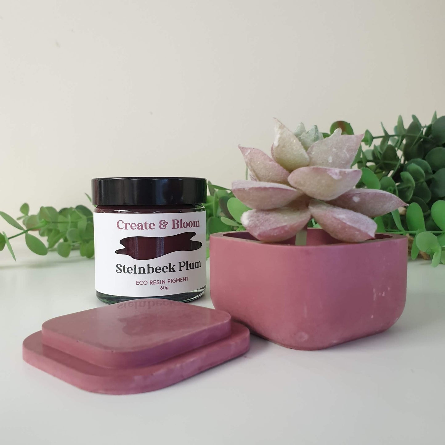 Eco-Resin Pigment: Steinbeck Plum