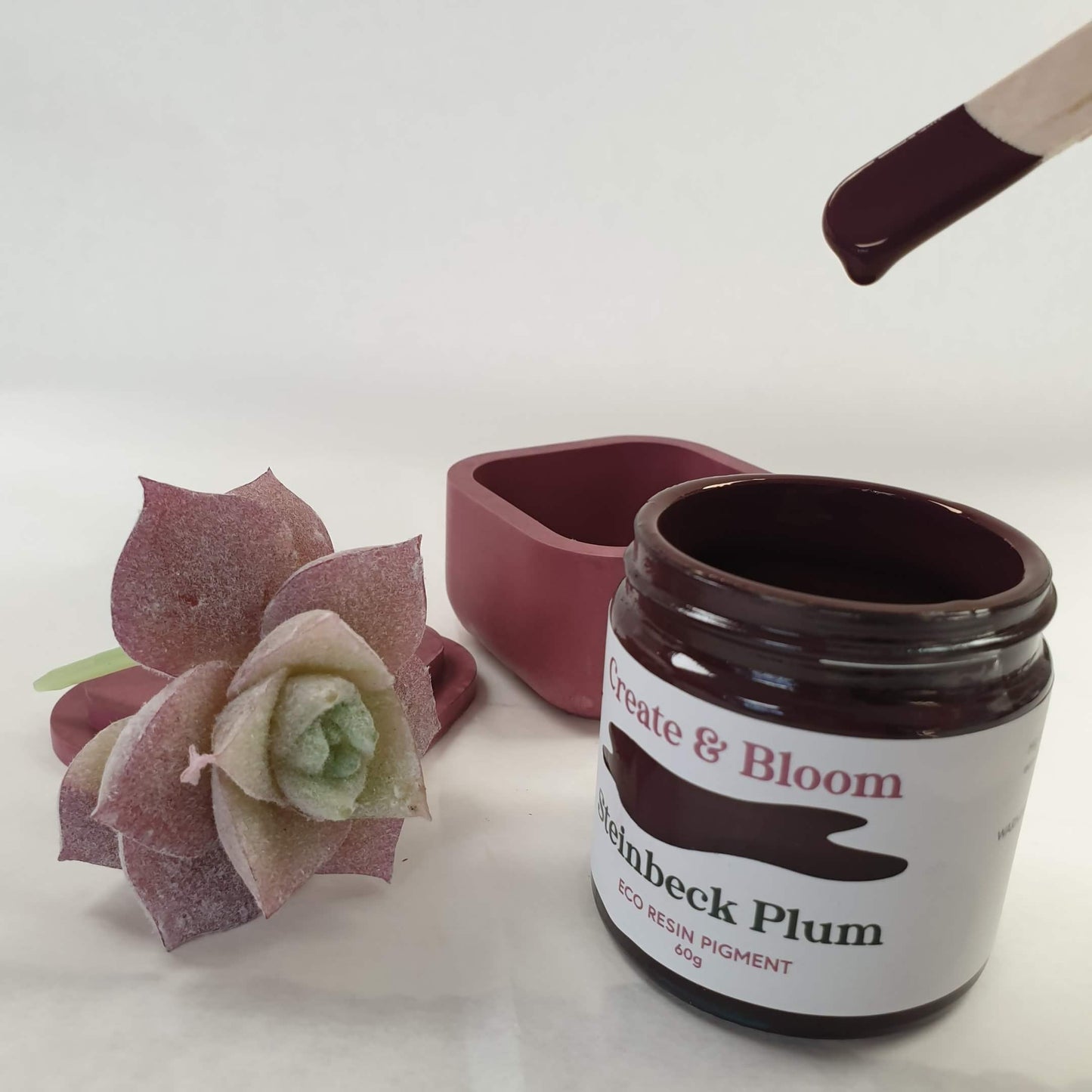 Eco-Resin Pigment: Steinbeck Plum