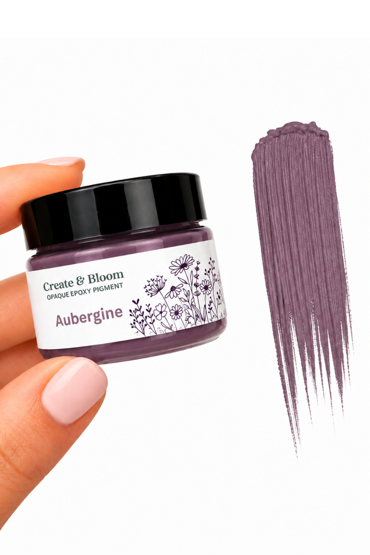 Aubergine Limited Edition – Opaque Epoxy Resin Pigment Paste!