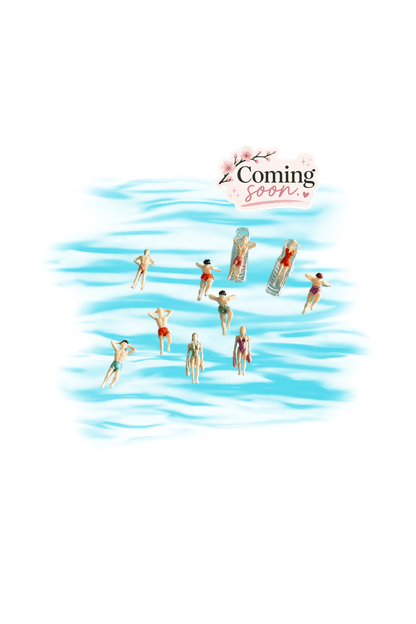 Poolside Posers – Swimming Pool Miniature Figures for Resin Art & Dioramas!
