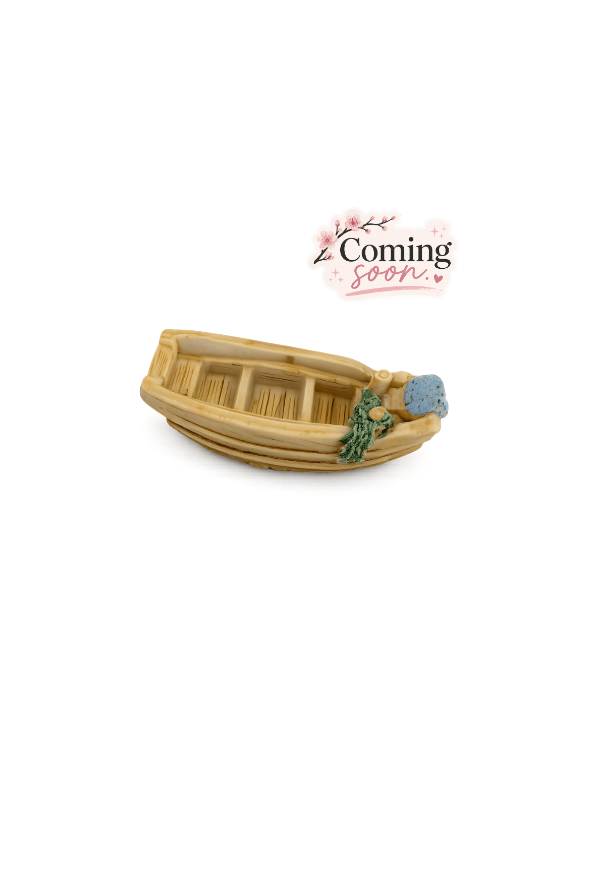 Miniature Resin Boat – Tiny Resin & Seascape Embellishment, for resin oceans and Mixed Media art
