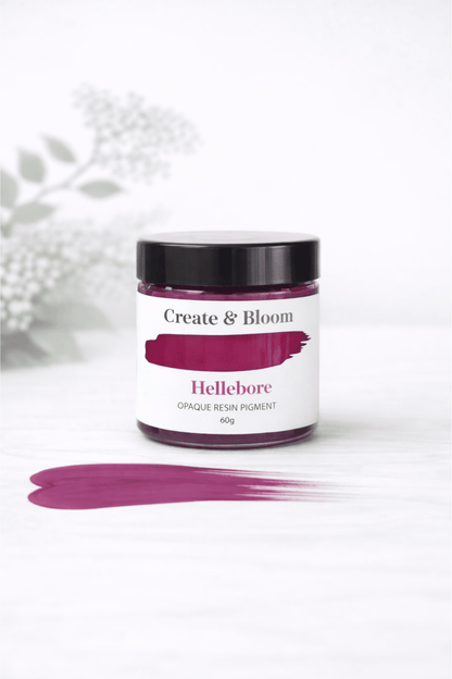 Opaque Resin Pigment: Hellebore Plum