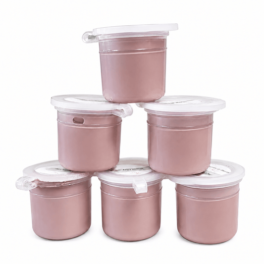tester sample resin pigment for epoxy crafting, warm clay colour