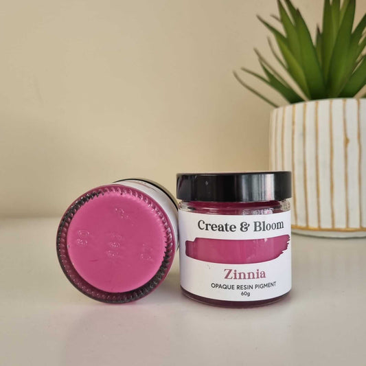 Opaque Resin Pigment: Zinnia Pink!