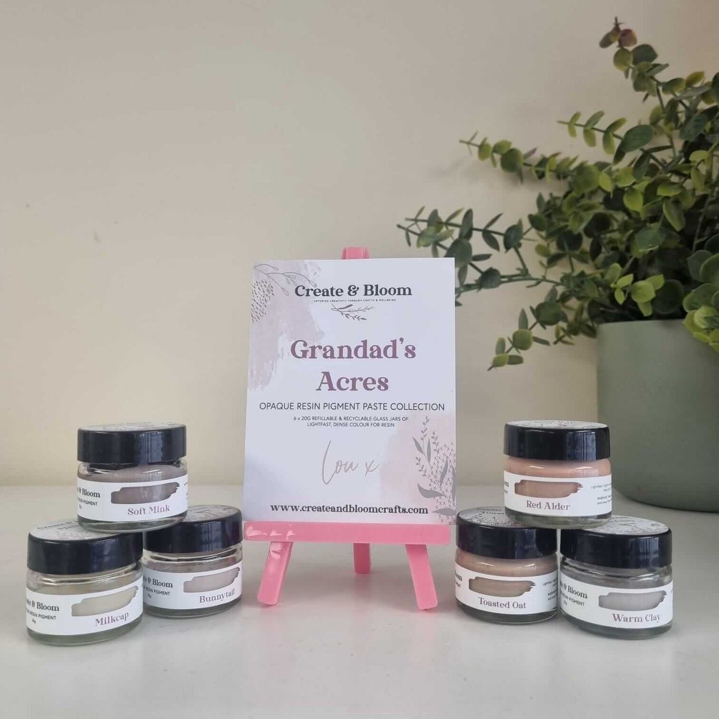 Opaque Resin Beige Pigment Paste Bundle: Grandad's Acres!