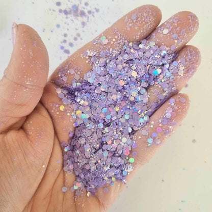 Pastel Magic Chunky Hex Collection: Lavender Who!