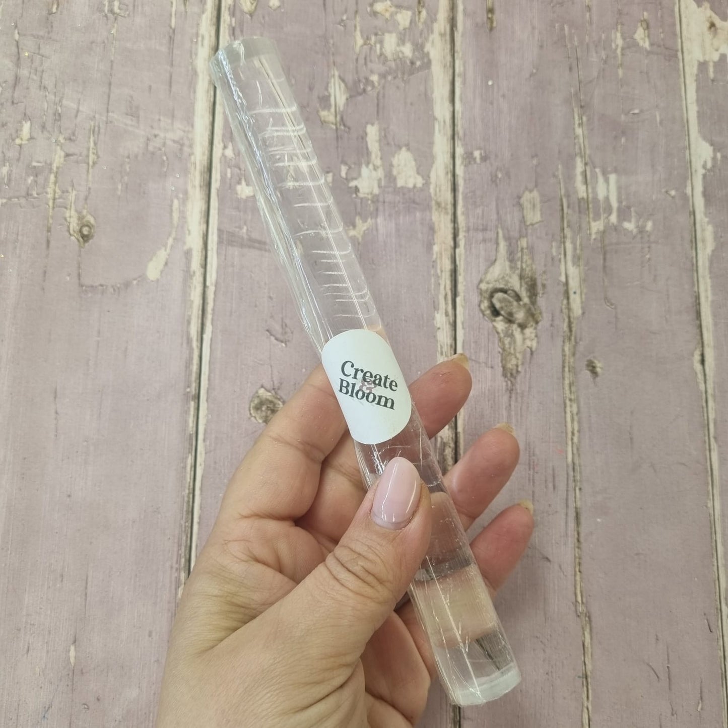 Create & Bloom Clay Roller: Perfect for transferring onto Clay and Mixed Media Projects!