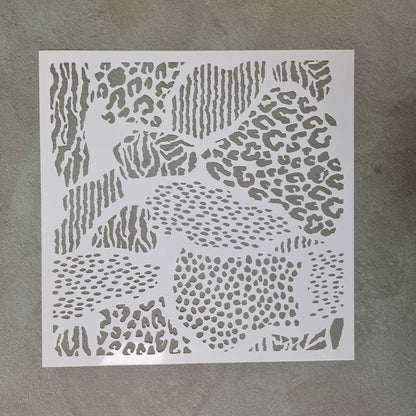 Create & Bloom Stencil: Wild Marks!