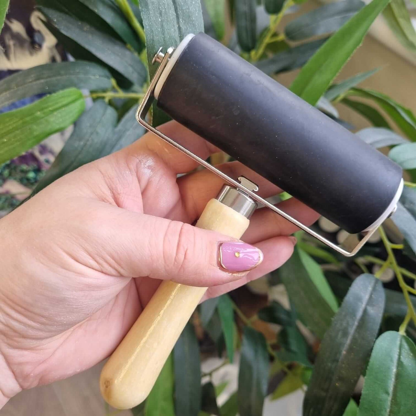 Bloom Glide & Print Brayer – Effortless Rolling for Perfect Prints!