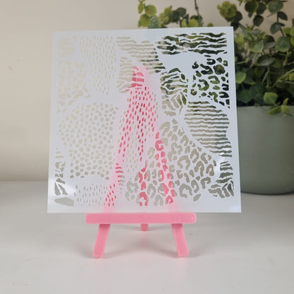 Create & Bloom Stencil: Wild Marks!