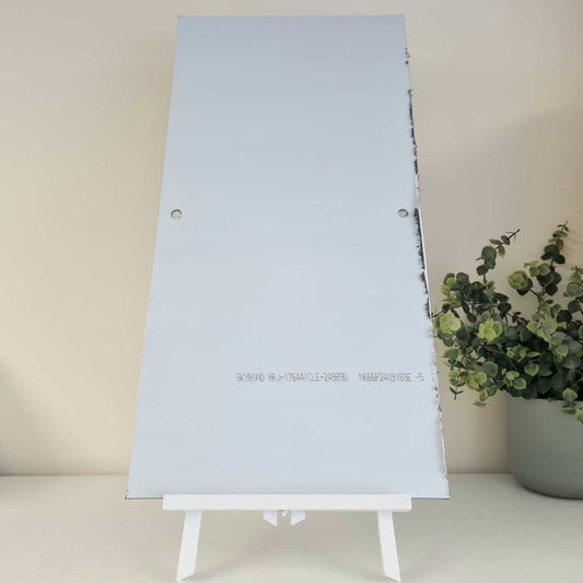 Aluminium Board for Mixed Media and Pouring Arts: One Board 24" x 12"