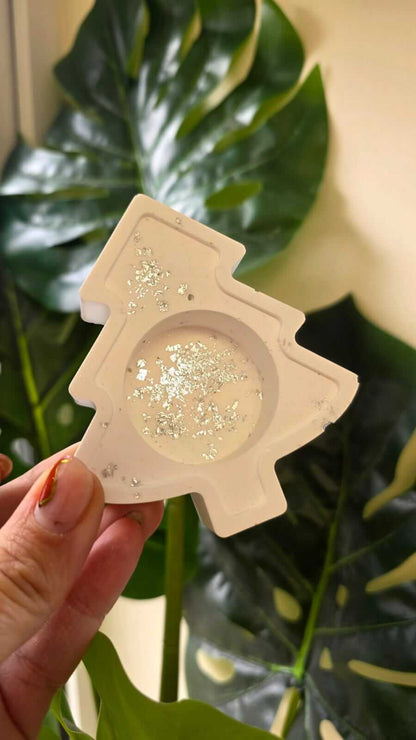 NEW SIZE Silicone Mould for Resin Crafts - Sleigh My Tree Candle Holder Mould!