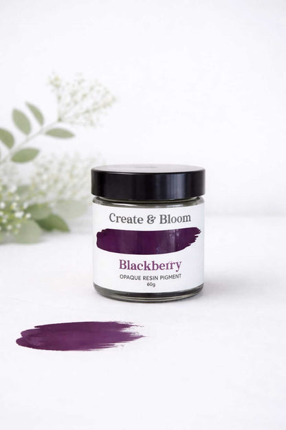 Opaque Resin Pigment: Blackberry Purple