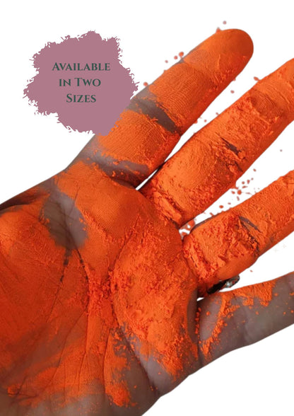 Mixed Media Neon Popping Pigment powder: Cassette Coral!