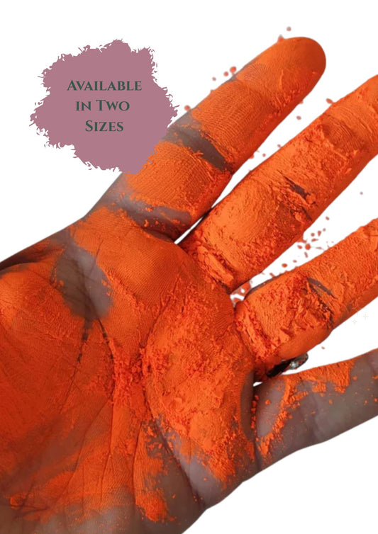 Mixed Media Neon Popping Pigment powder: Cassette Coral!