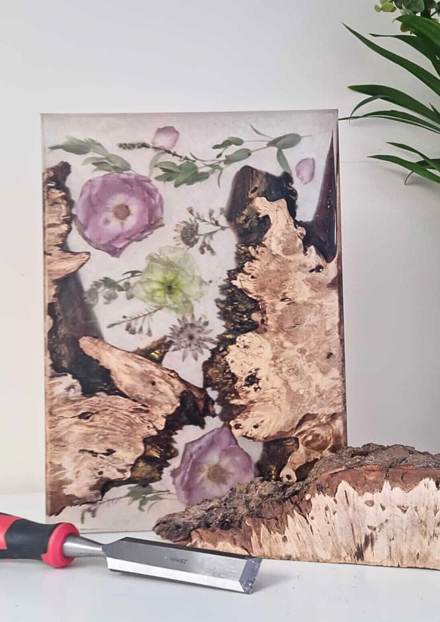 Apex Crystal Clear Deep Pour Epoxy Resin bottle for deep casts up to 30cm. River table charcuterie resin board