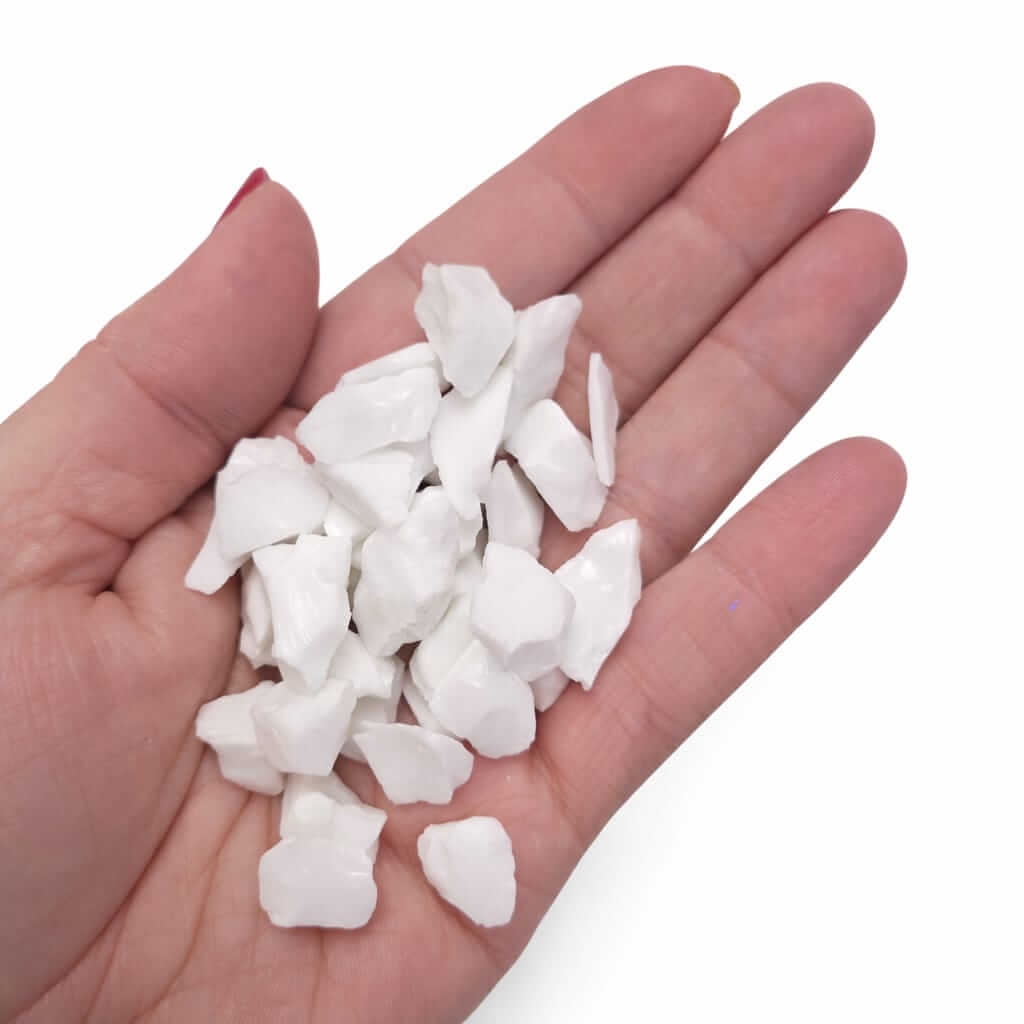 white stones for resin
white stones for ocean art
beach art