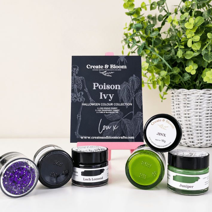 witchy resin, vampire resin, gothic resin, dark halloween colours - epoxy resin colours, resin pastes