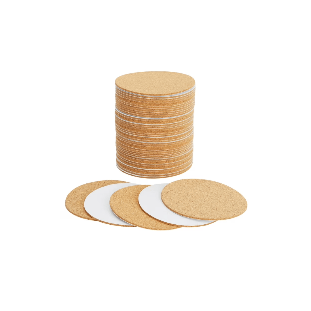 cork bases for coasters, and resin art, resin coasters,