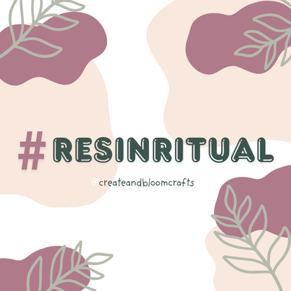 Create & Bloom Resin Ritual Box 'Issue One' – Epoxy Resin Craft Experience