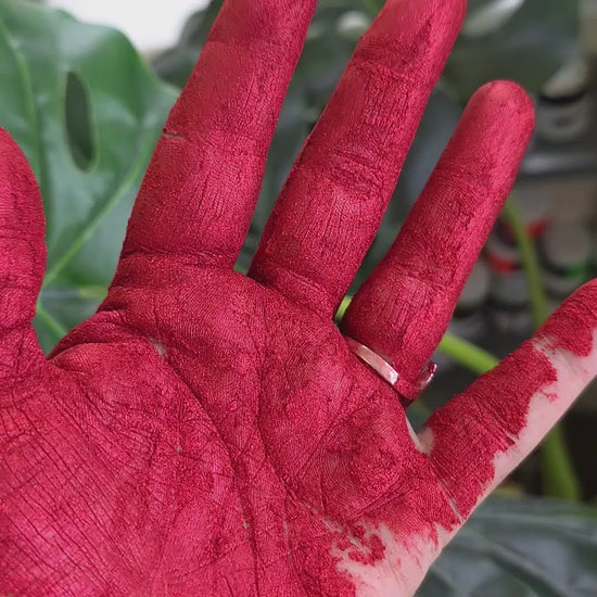Christmas red, mica red, intense red, bright red mica - red for resin, rich red
