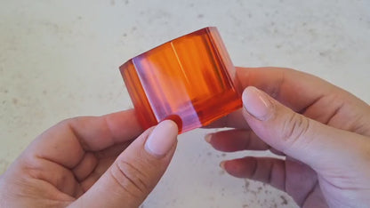 Transparent Resin Pigment: Pumpkin Amber