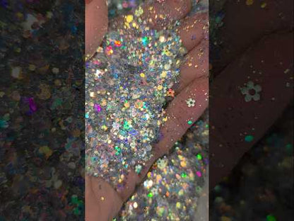Twinkling Flower Holographic glitter - Daisy Doo