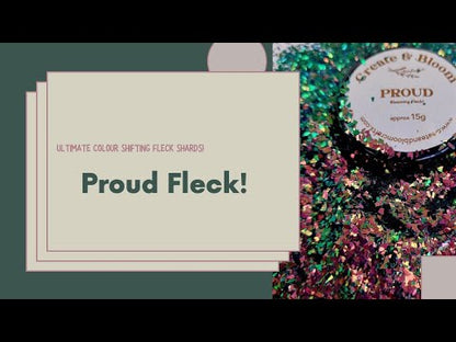 Ultra Chameleon Colour Shift Bloom Glitter: Proud Fleck