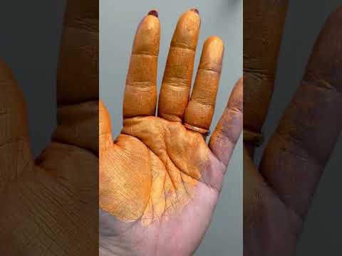 Bright Orange Mica pigment powder - golden