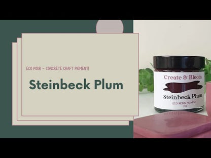 Eco-Resin Pigment: Steinbeck Plum
