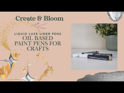 Liquid Luxe Liner: Oil Based Metallic Paint Pen!