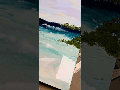 Seafoam - making ocean waves - learn resin