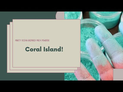 Simply Shimmering Mixed Media Mica Powder: Coral Island