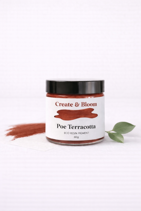 Eco-Resin Pigment: Poe Terracotta