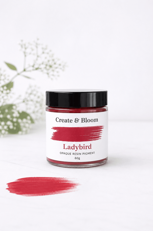 Opaque Resin Pigment: Ladybird