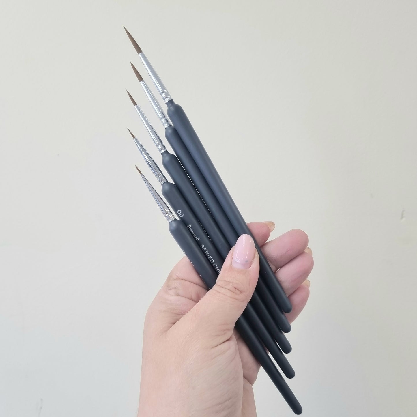 Watercolour Fine Detail Paint brushes: Detail Work & Miniature Art