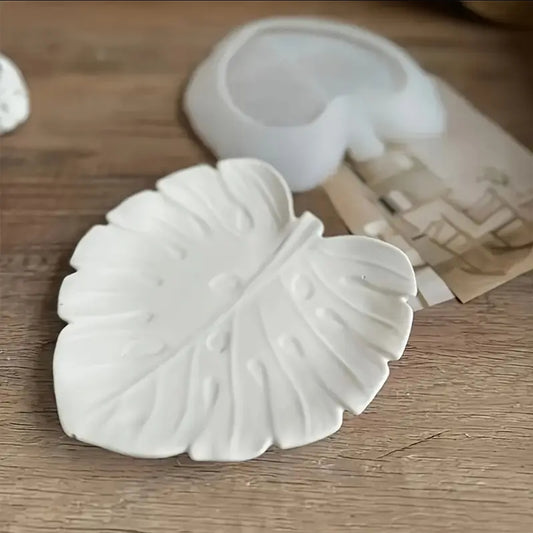 Silicone Mould for Resin - Cheese Leaf Tray Mould!