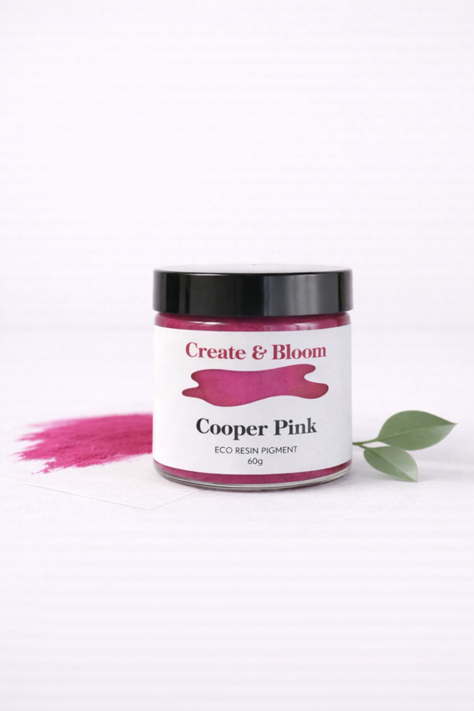 Eco-Resin Pigment: Cooper Pink!