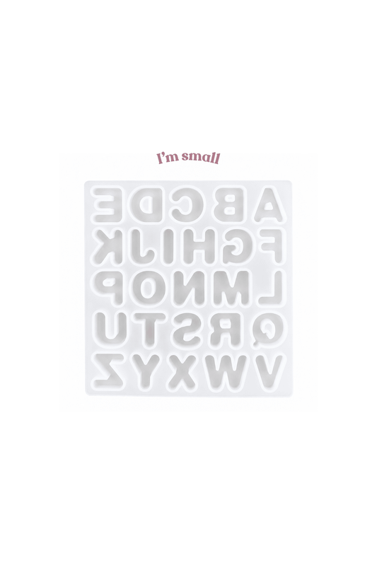 alphabet mould
silicone mould